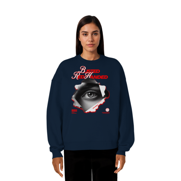 front-organic-oversize-sweatshirt-french-navy-866-f996-1000x-5.png Busted Red Handed Oversize Sweatshirt