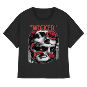 front-womens-organic-rolled-sleeves-t-shirt-black-437-dae5-1000x-9.png Wicked Womens Rolled Sleeves