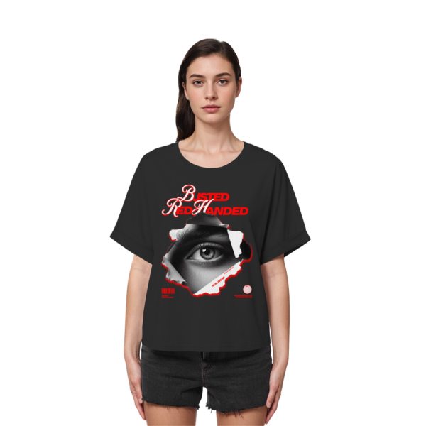 front-womens-organic-rolled-sleeves-t-shirt-black-553-df83-1000x-10.png Busted Red Handed Womens Organic Rolled Sleeves T-Shirt